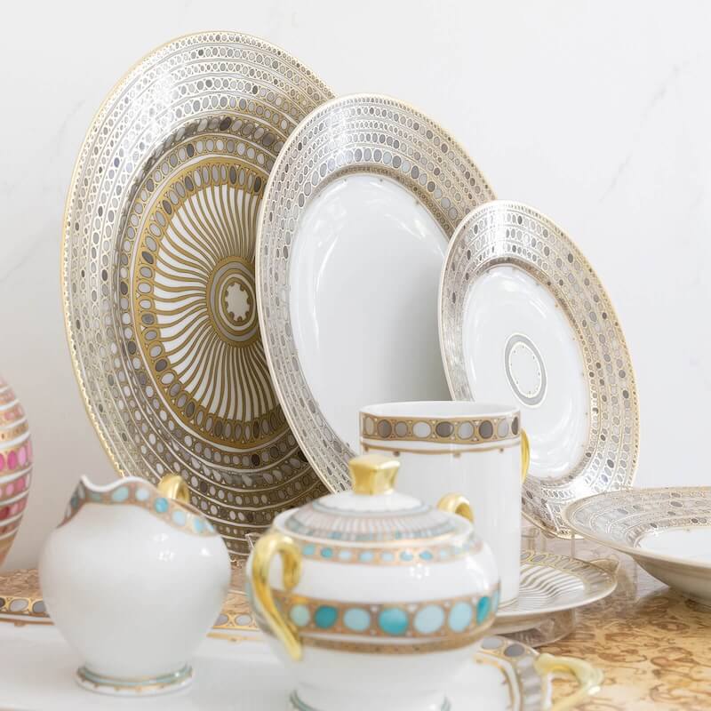 Assiette plate Méditerranée 26cm