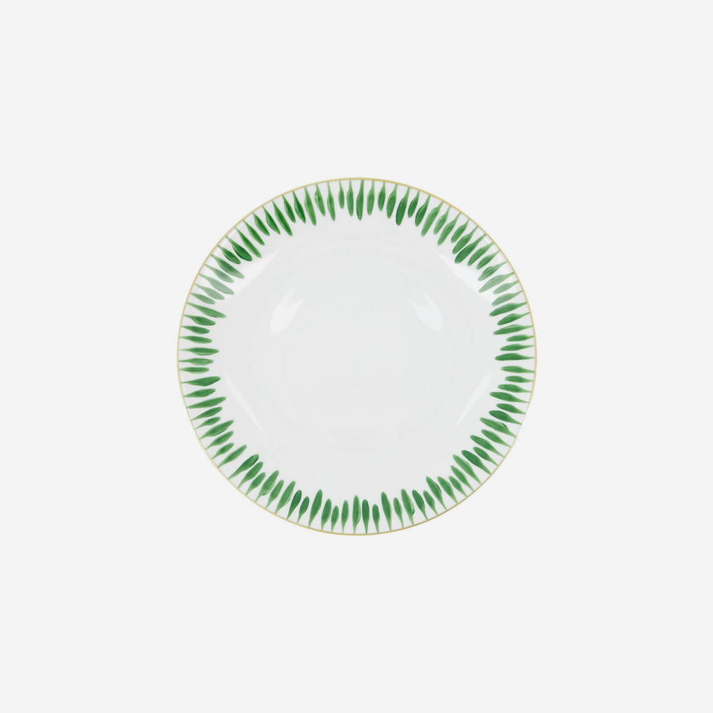Assiette plate "Cypress Leaf Green" 26,5 cm