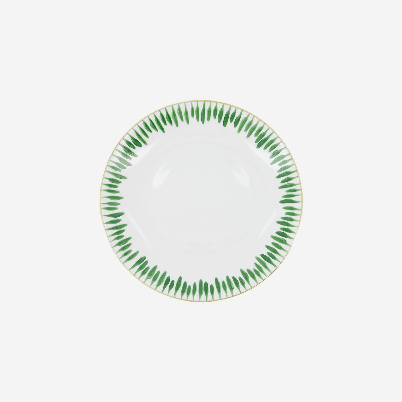 Assiette plate "Cypress Leaf Green" 26,5 cm