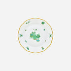 Assiette plate en grès doré ajouré 26 cm