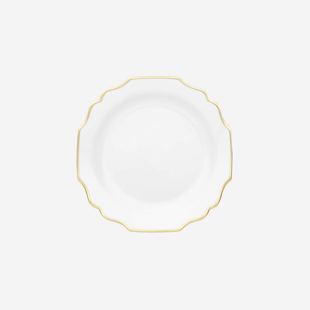 Assiette à dessert gaufrée 20 cm