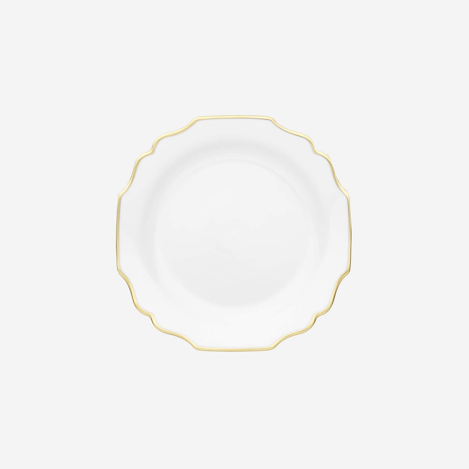 Assiette à dessert gaufrée 20 cm