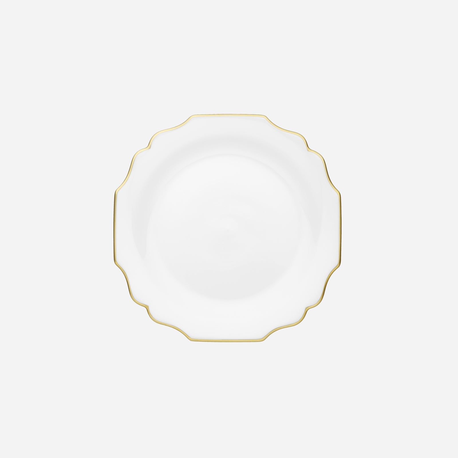 Assiette plate gaufrée 27 cm