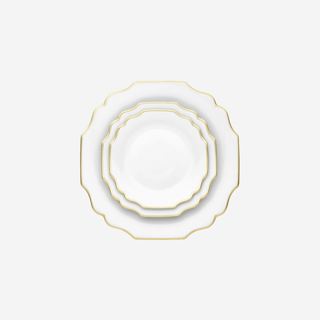 Assiette plate gaufrée 27 cm