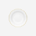 Assiette creuse G gaufrée 21 cm