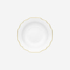 Assiette creuse G gaufrée 21 cm