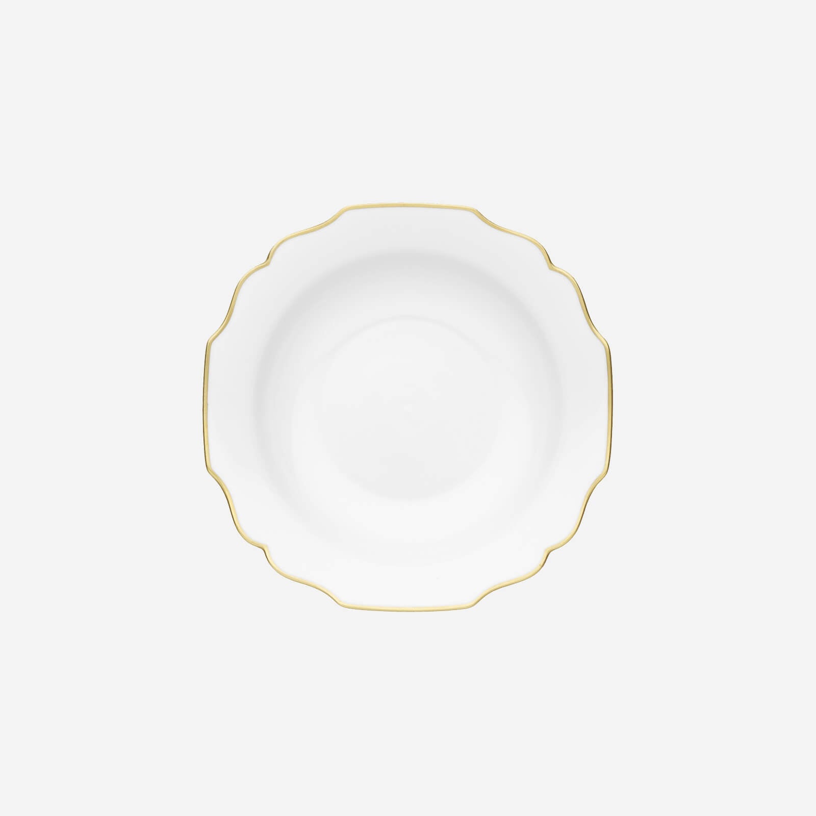 Assiette creuse G gaufrée 21 cm