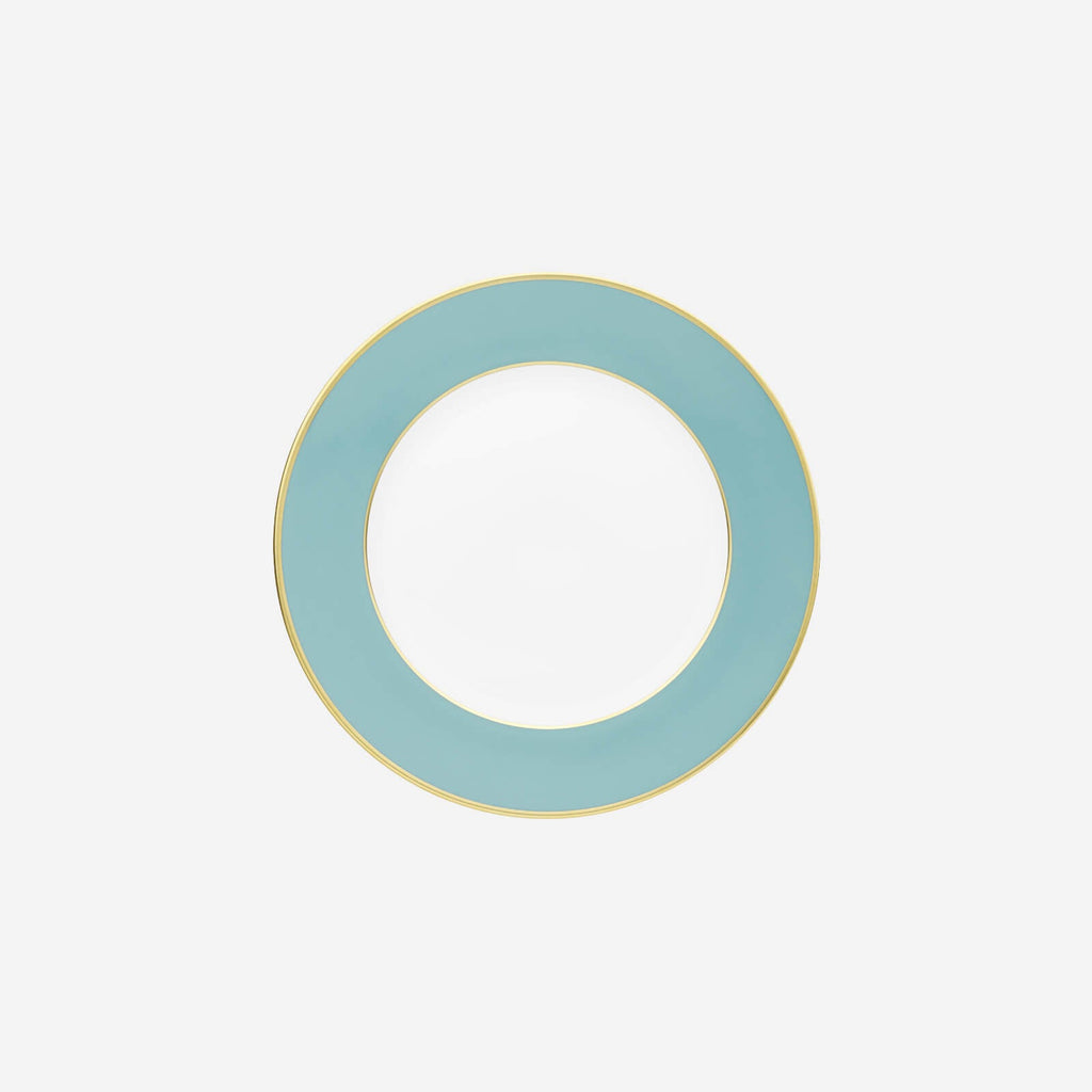 Assiette de présentation Or Turquoise 32cm