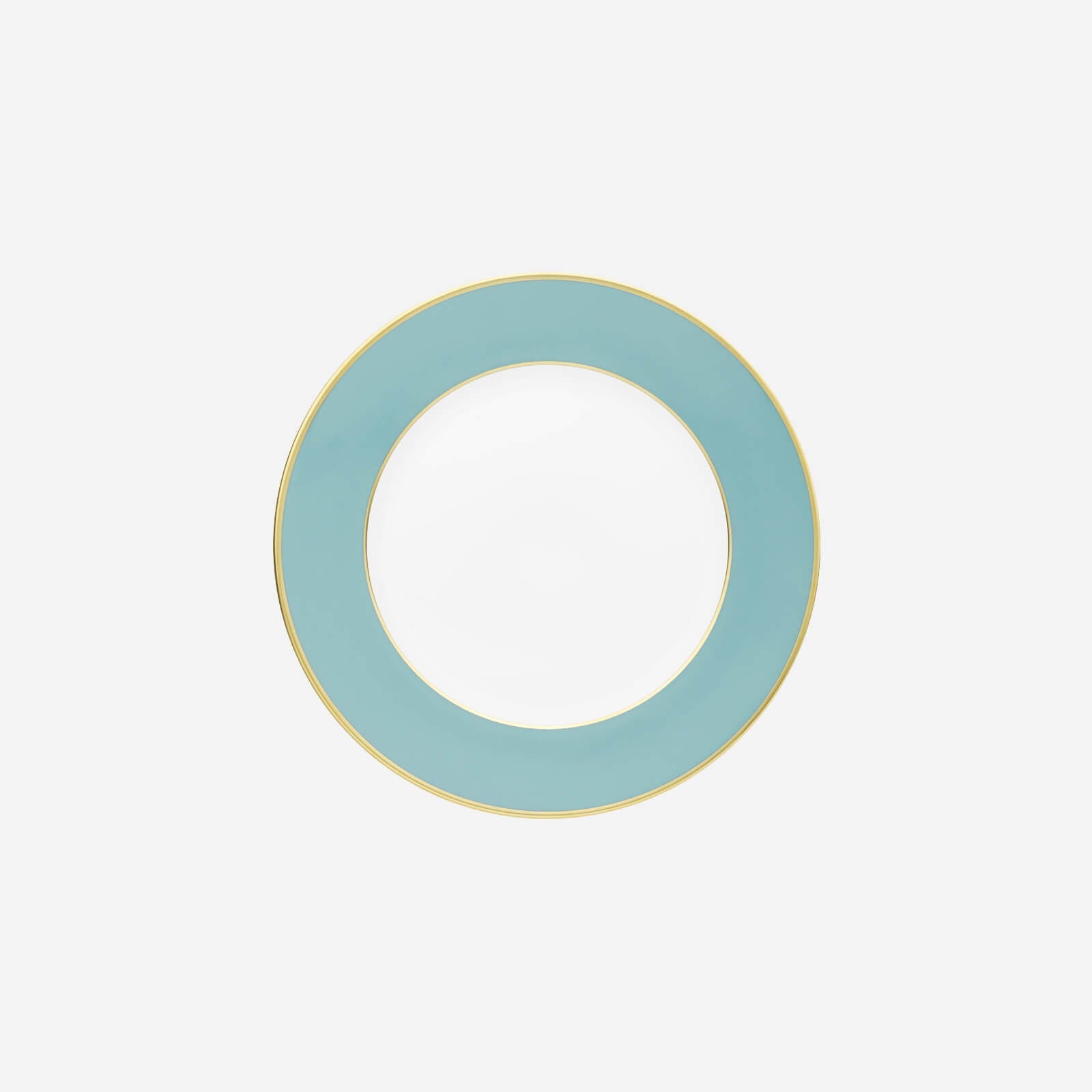 Assiette de présentation Or Turquoise 32cm