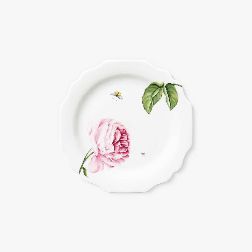 Assiette à dessert Rose Plein Air 20cm