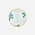 Assiette à Dessert Or Floral Hortensia 20cm