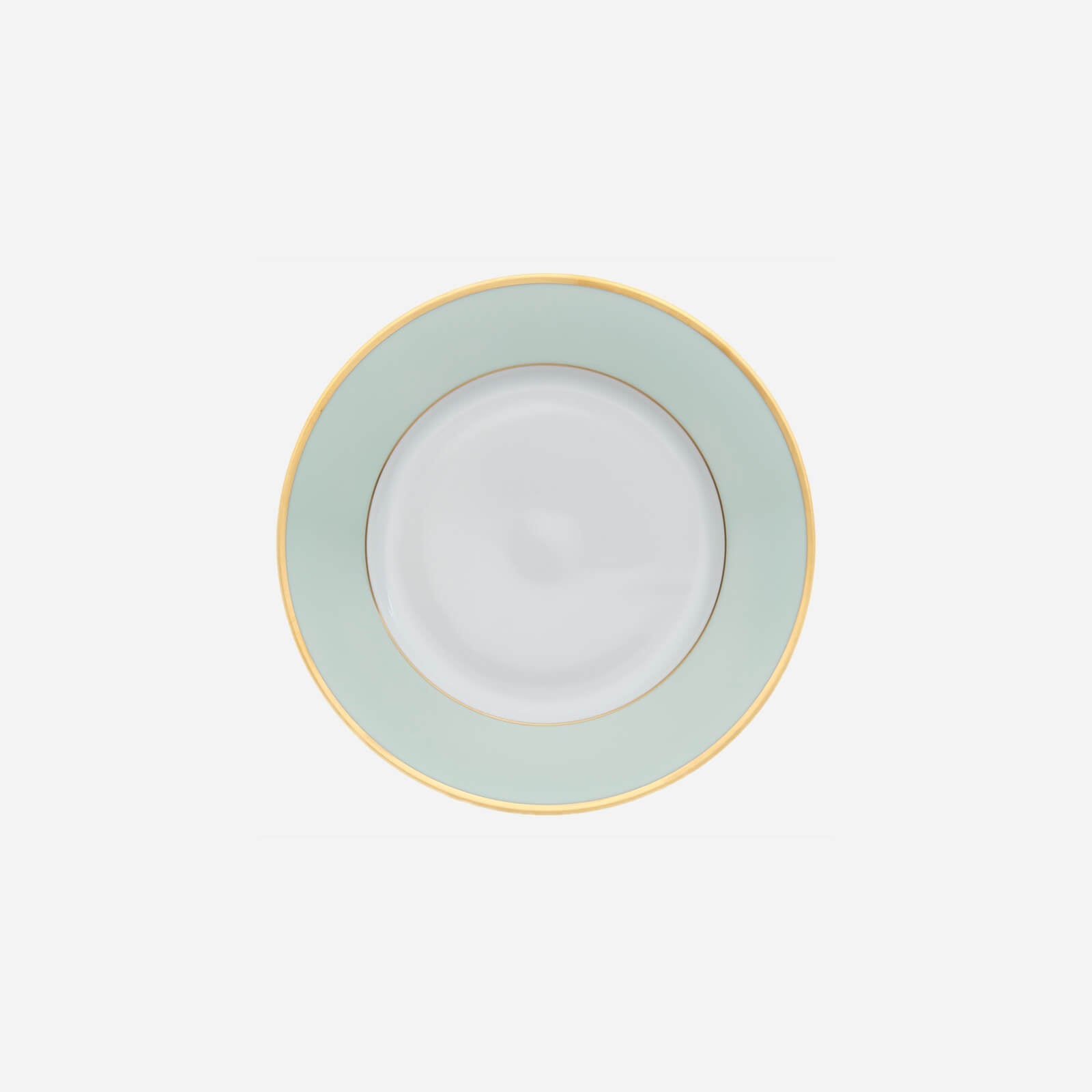 Assiette plate Céladon Or 27,5cm