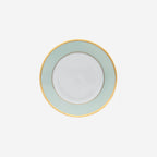 Plat à gâteau Celadon Or 19cm