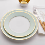 Assiette plate Céladon Or 27,5cm
