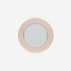 Assiette à dessert or rose 22,5 cm
