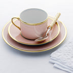 Assiette plate rose 27,5 cm