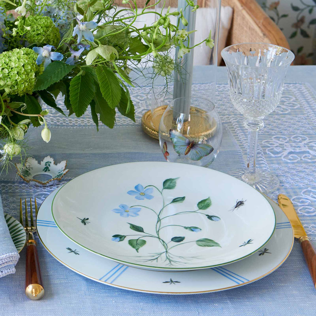 Assiette de présentation florale Primevère 30,5 cm