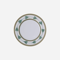 Assiette plate Papillon vert sauge 26 cm