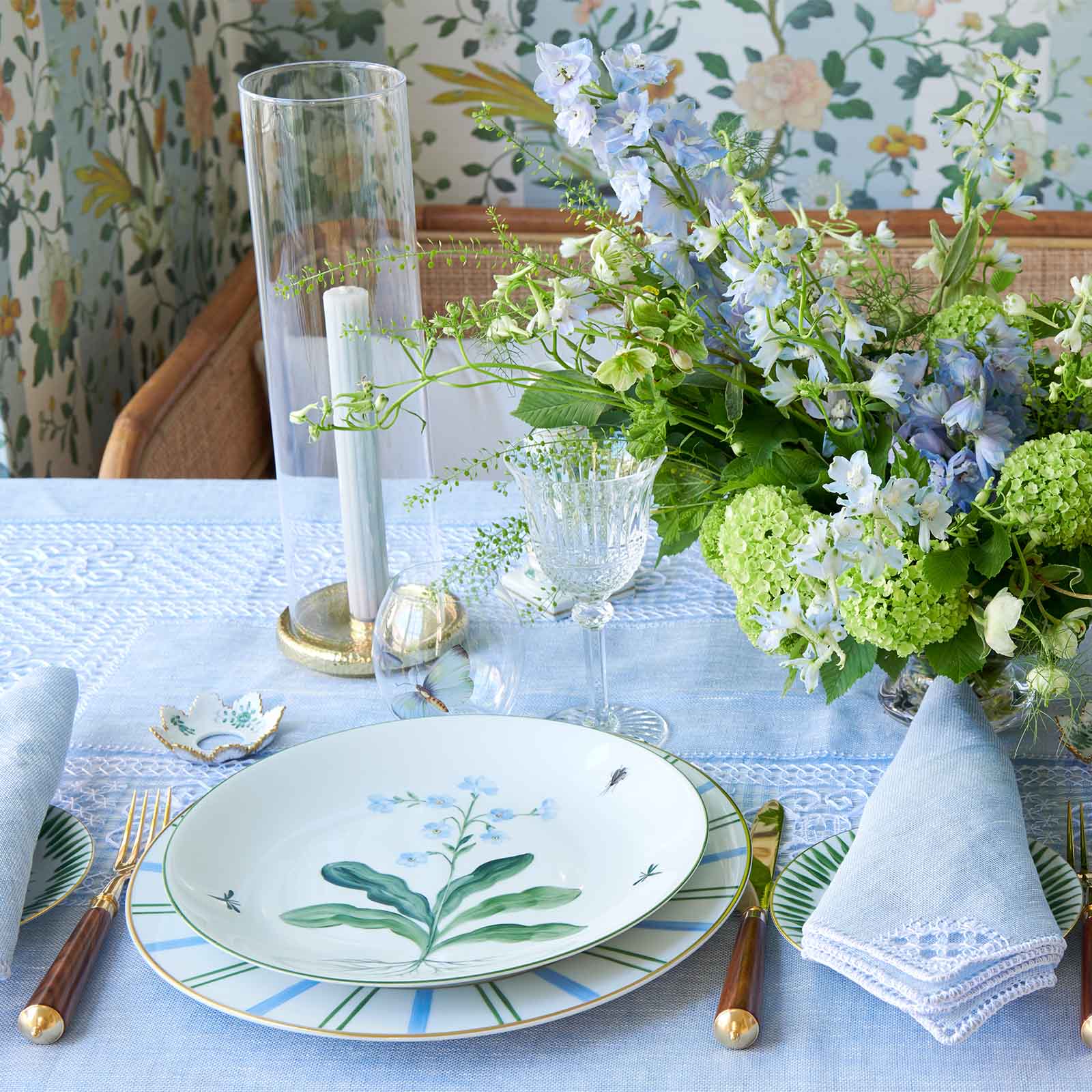 Assiette de présentation florale 30,5 cm